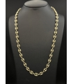 CADENA ORO 18KT GRANO DE CAFE 8MM