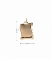 COLGANTE ORO 18KT PERGAMINO