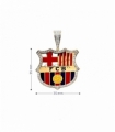 COLGANTE ORO 18KT F.C. BARCELONA
