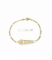 PULSERA BEBE ORO 18KT RELOJ