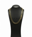 CADENA MONACO ORO 18KT CON CIRCONITAS