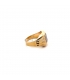 SELLO ORO BICOLOR 18KT RECTANGULAR