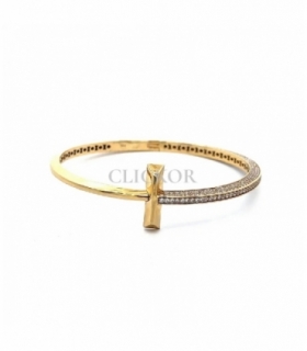 PULSERA ORO 18KT CIRCONITA