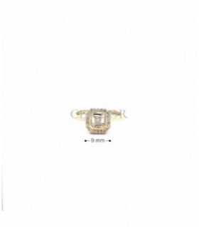 SOLITARIO ORO 18KT