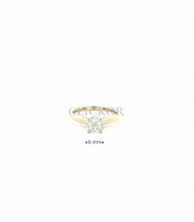 SOLITARIO ORO 18KT