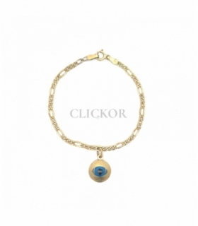 PULSERA ORO 18KT OJO