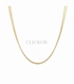 COLLAR ORO 18KT TEJIDO CHINO