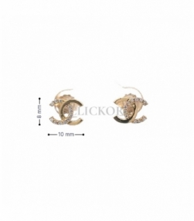 PENDIENTES ORO 18KT CON CIRCONITAS