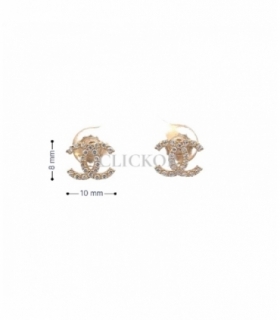 PENDIENTES ORO 18KT CON CIRCONITAS