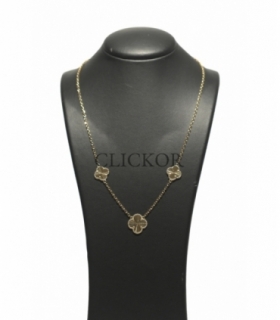 COLLAR ORO 18KT TREBOLES