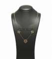 COLLAR ORO 18KT TREBOLES