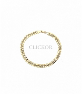 PULSERA BARBADA ORO 18KT