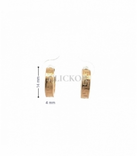 CRIOLLAS ORO 18KT GRECAS
