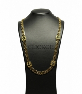 CADENA ORO 18KT MEDUSA CIRCONITAS