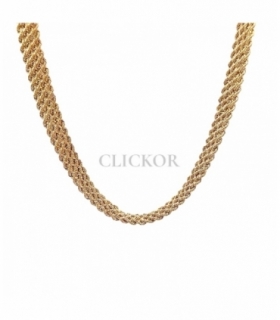 COLLAR ORO 18KT CUADRUPLE CORDON