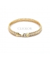 PULSERA ORO 18KT DOBLE CORDON CIRCONITAS