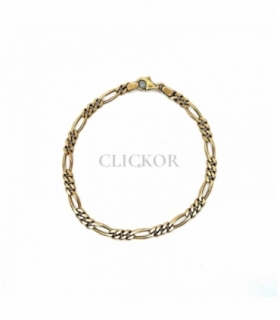 SEGUNDA MANO PULSERA ORO 18KT 3 MAS 1