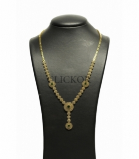 SEGUNDA MANO COLLAR ORO 18KT CIRCONITAS