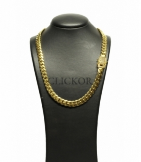 SEGUNDA MANO CADENA CUBANA ORO 18KT