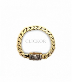 SEGUNDAMANO PULSERA CUBANA ORO 18KT