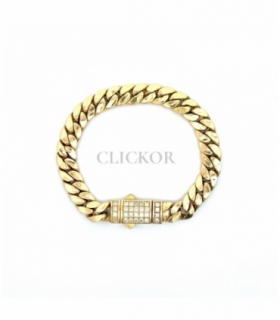 SEGUNDA MANO PULSERA CUBANA ORO 18KT