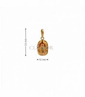 SEGUNDA MANO COLGANTE ORO 18KT EGIPCIO