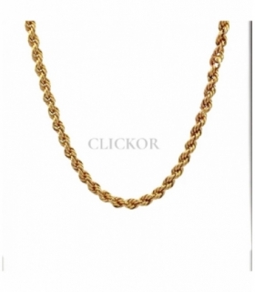 SEGUNDA MANO CADENA CORDON ORO 18KT