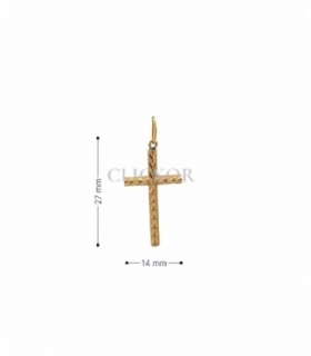 SEGUNDAMANO COLGANTE CRUZ ORO 18KT