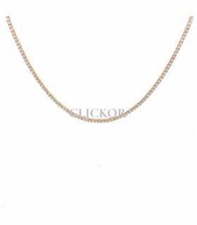 COLLAR ORO 18KT CIRCONITAS