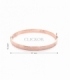 PULSERA RIGIDA CLAVOS ORO ROSA 18KT