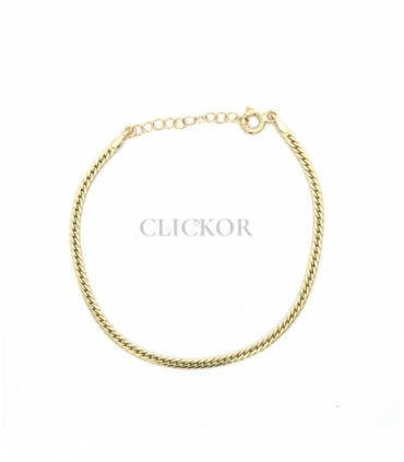 PULSERA CUBANA ORO 18KT