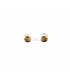 PENDIENTES ORO 18KT BOLSO DE CIRCONITAS