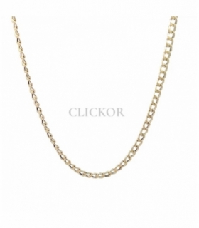 CADENA BARBADA ORO 18KT
