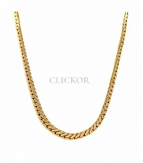 SEGUNDA MANO CADENA CUBANA ORO 18KT