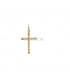 SEGUNDA MANO COLGANTE CRUZ ORO 18KT