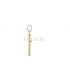 SEGUNDA MANO COLGANTE CRUZ ORO 18KT