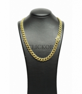 SEGUNDA MANO CADENA MONACO ORO 18KT