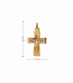 SEGUNDAMANO COLGANTE CRUZ ORO 18KT