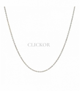 CADENA FINA ORO BLANCO 18KT