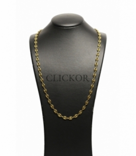 SEGUNDA MANO CADENA GRANO CAFE ORO 18KT