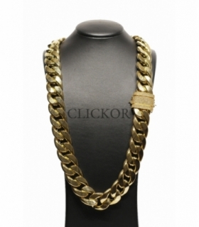 CADENA CUBANA ORO 18KT