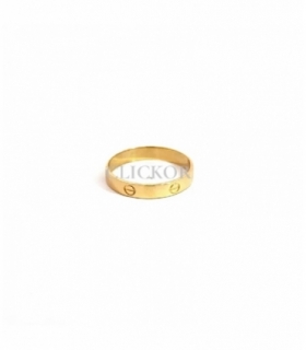 ANILLO ORO 18KT CLAVOS