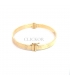 PULSERA RIGIDA ORO 18KT CLAVOS