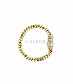 SEGUNDA MANO PULSERA CUBANA ORO 18KT