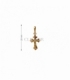 SEGUNDAMANO COLGANTE CRUZ ORO 18KT