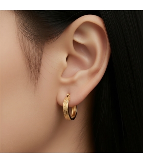 CRIOLLAS ORO 18KT CON CIRCONITAS