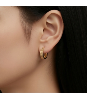 CRIOLLAS ORO 18KT CON GRECA