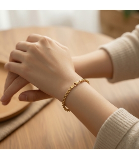 PULSERA CORDON ORO 18KT