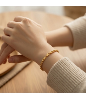 PULSERA CORDON ORO 18KT