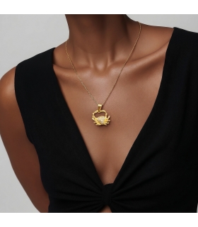 SEGUNDAMANO COLGANTE CANGREJO ORO 18KT